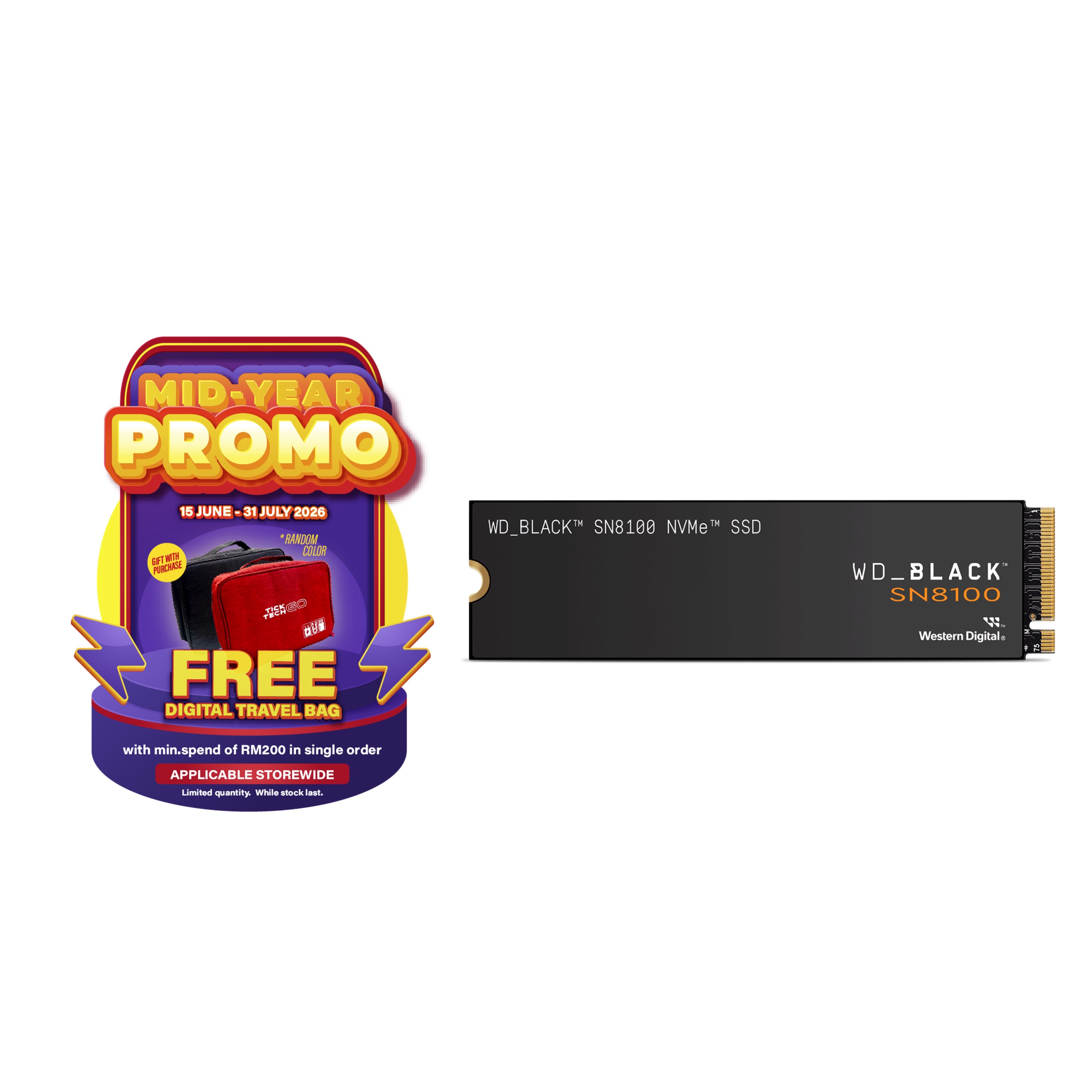 WD_BLACK⢠SN8100 NVMe⢠Internal SSD (1TB/ 2TB/ 4TB)-Data Storage-futuromic